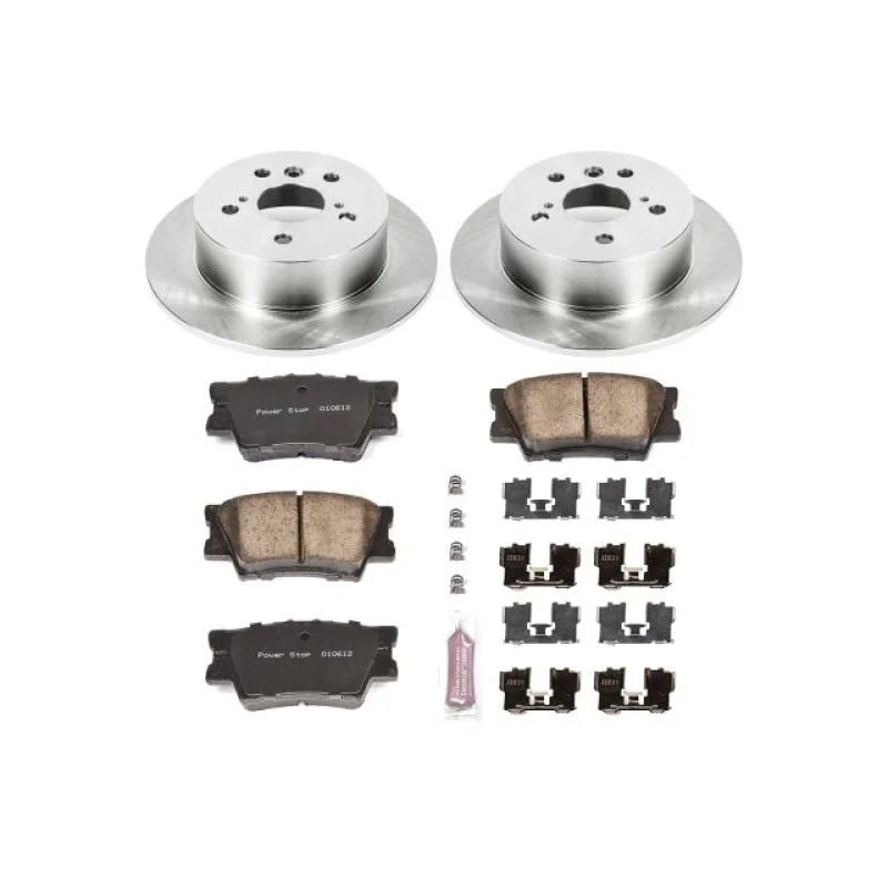 Power Stop 07-12 Lexus ES350 Rear Autospecialty Brake Kit - Main Product View
