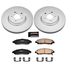 Load image into Gallery viewer, Power Stop 07-13 Acura MDX Front Z17 Evolution Geomet Coated Brake Kit - Main Product View