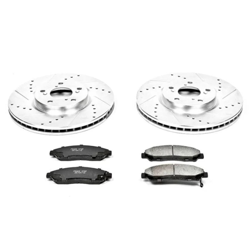 Power Stop 07-13 Acura MDX Front Z23 Evolution Sport Brake Kit - Main Product View