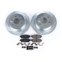 Load image into Gallery viewer, Power Stop 07-14 Cadillac Escalade Rear Z23 Evolution Sport Brake Kit - Main Product View