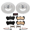 Load image into Gallery viewer, Power Stop 07-15 Audi Q7 Front Z23 Evolution Sport Coated Brake Kit - Main Product View