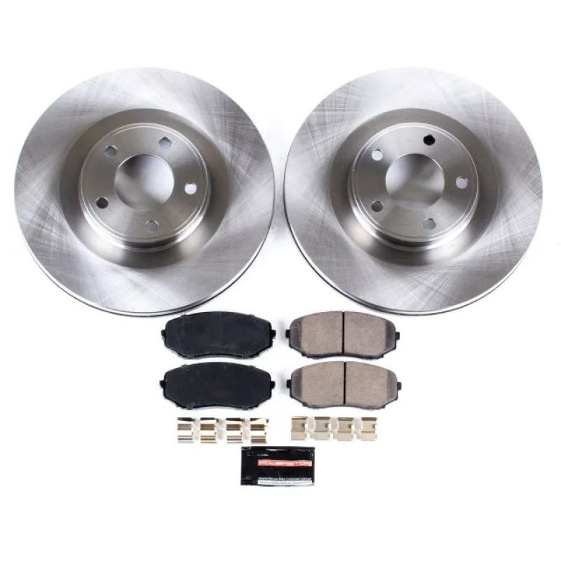 Power Stop 07-15 Ford Edge Front Autospecialty Brake Kit - Main Product View