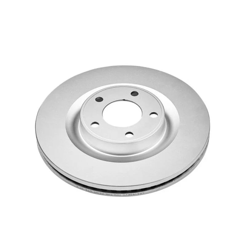 Power Stop 07-15 Ford Edge Front Evolution Geomet Coated Rotor - Main Product View
