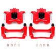 Load image into Gallery viewer, Power Stop 07-18 Jeep Wrangler JK Front Red Calipers w/Brackets - Pair - Main Product View