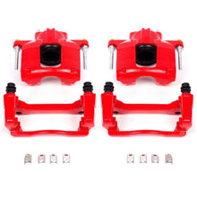 Load image into Gallery viewer, Power Stop 07-18 Jeep Wrangler JK Front Red Calipers w/Brackets - Pair - Main Product View