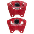 Load image into Gallery viewer, Power Stop 07-18 Jeep Wrangler JK Rear Red Caliper Pair w/Bracket - Main Product View