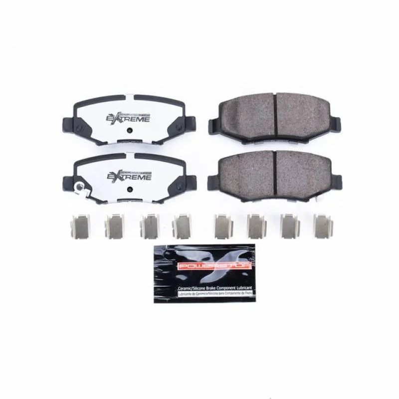 Power Stop 07-18 Jeep Wrangler Rear Z36 Truck & Tow Brake Pads w/Hardware - Main Product View