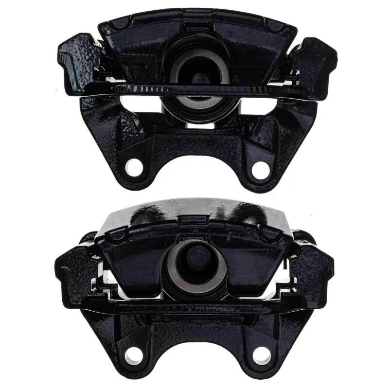 Power Stop 07-20 Cadillac Escalade Rear Black Caliper - Pair w/Bracket - Main Product View