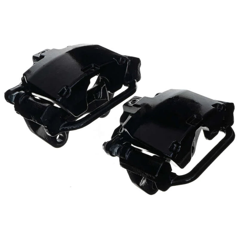 Power Stop 07-20 Cadillac Escalade Rear Black Caliper - Pair w/Bracket - Side View