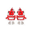 Load image into Gallery viewer, Power Stop 08-09 Audi A3 Rear Red Calipers w/Brackets - Pair - Main Product View