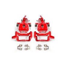 Load image into Gallery viewer, Power Stop 08-09 Audi A3 Rear Red Calipers w/Brackets - Pair - Main Product View