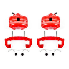 Load image into Gallery viewer, Power Stop 08-09 Audi TT Front Red Calipers w/Brackets - Pair - Main Product View