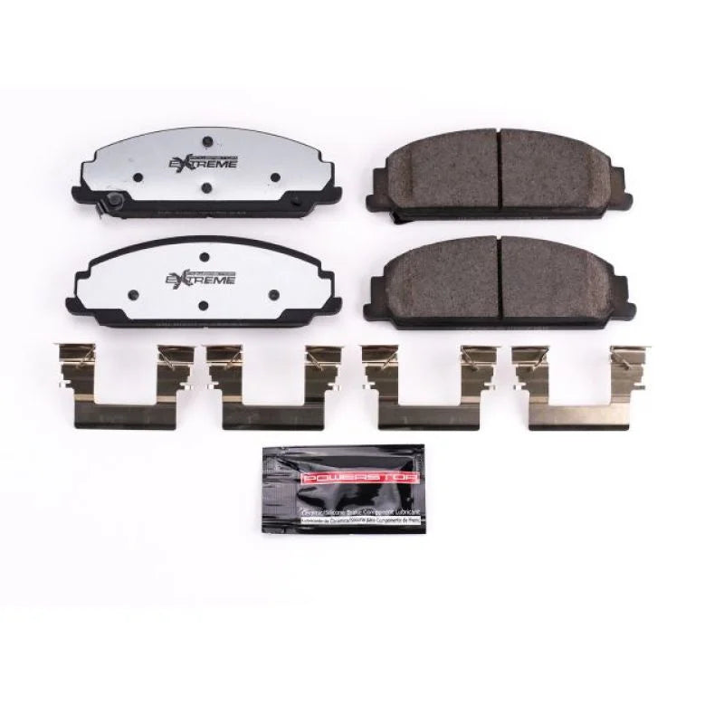 Power Stop 08-09 Pontiac G8 Front Z26 Extreme Street Brake Pads w/Hardware - Main Product View