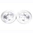 Load image into Gallery viewer, Power Stop 08-10 Infiniti QX56 Front Evolution Drilled &amp; Slotted Rotors - Pair - Main Product View