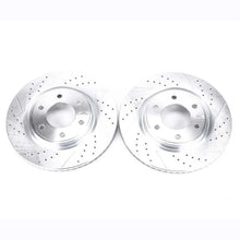 Load image into Gallery viewer, Power Stop 08-10 Infiniti QX56 Front Evolution Drilled &amp; Slotted Rotors - Pair - Main Product View