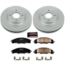 Load image into Gallery viewer, Power Stop 08-11 Ford Focus Front Z17 Evolution Geomet Coated Brake Kit - Main Product View
