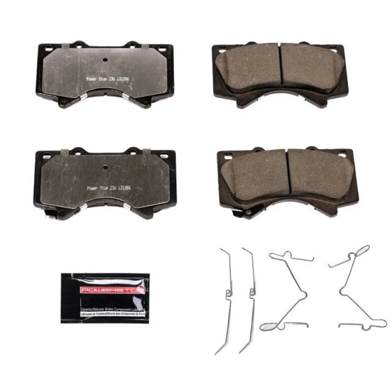 Power Stop 08-11 Lexus LX570 Front Z36 Truck & Tow Brake Pads w/Hardware - Main Product View