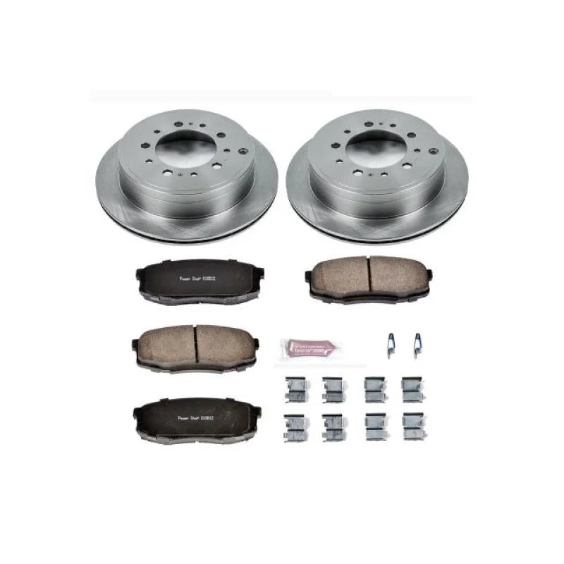 Power Stop 08-11 Lexus LX570 Rear Autospecialty Brake Kit - Main Product View