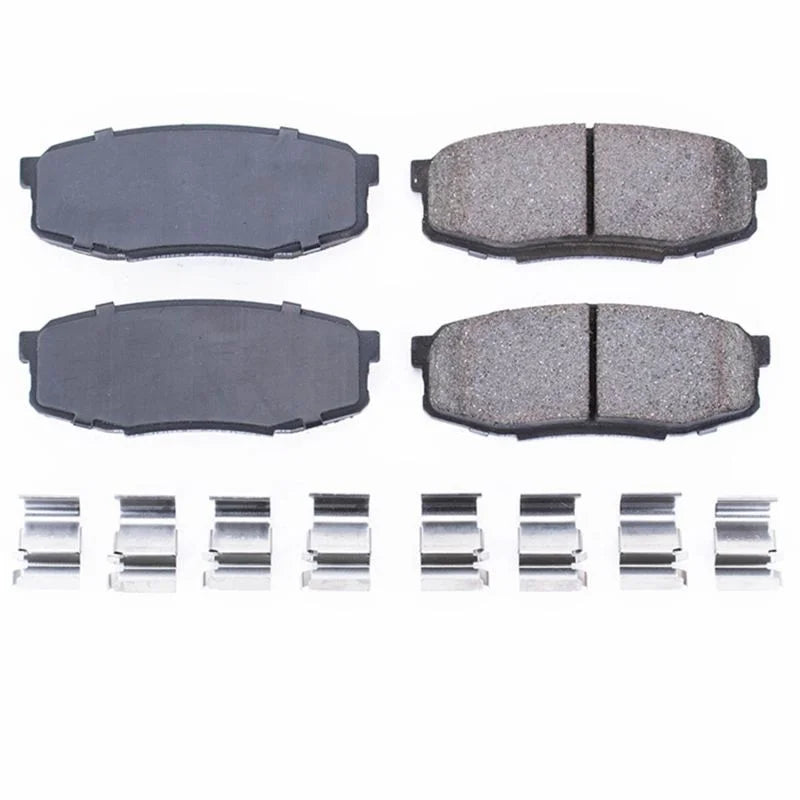 Power Stop 08-11 Lexus LX570 Rear Z17 Evolution Ceramic Brake Pads w/Hardware - Main Product View