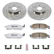 Load image into Gallery viewer, Power Stop 08-12 Infiniti EX35 Front Z26 Street Warrior Brake Kit - Main Product View