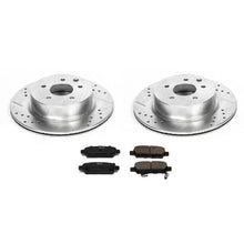 Load image into Gallery viewer, Power Stop 08-12 Infiniti EX35 Rear Z23 Evolution Sport Brake Kit - Main Product View