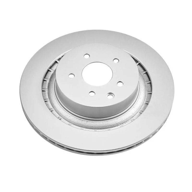Power Stop 08-13 Infiniti G37 Rear Evolution Geomet Coated Rotor - Main Product View
