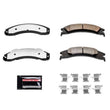 Load image into Gallery viewer, Power Stop 08-14 Ford E-150 Rear Z36 Truck &amp; Tow Brake Pads w/Hardware - Main Product View
