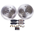 Load image into Gallery viewer, Power Stop 08-17 Buick Enclave Rear Autospecialty Brake Kit - Main Product View