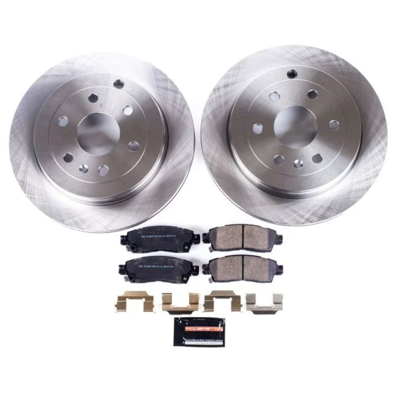 Power Stop 08-17 Buick Enclave Rear Autospecialty Brake Kit - Main Product View