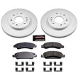 Load image into Gallery viewer, Power Stop 08-19 Cadillac Escalade Front Z17 Evolution Geomet Coated Brake Kit - Main Product View