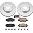 Load image into Gallery viewer, Power Stop 09-10 Pontiac Vibe Front Z17 Evolution Geomet Coated Brake Kit - Main Product View