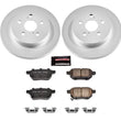 Load image into Gallery viewer, Power Stop 09-10 Pontiac Vibe Rear Z17 Evolution Geomet Coated Brake Kit - Main Product View