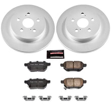 Load image into Gallery viewer, Power Stop 09-10 Pontiac Vibe Rear Z17 Evolution Geomet Coated Brake Kit - Main Product View