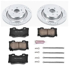 Load image into Gallery viewer, Power Stop 09-13 Infiniti FX50 Rear Z23 Evolution Sport Brake Kit - Main Product View