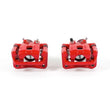 Load image into Gallery viewer, Power Stop 09-14 Acura TSX Rear Red Calipers w/Brackets - Pair - Main Product View