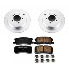 Load image into Gallery viewer, Power Stop 09-15 Mitsubishi Lancer Rear Z17 Evolution Geomet Coated Brake Kit - Main Product View