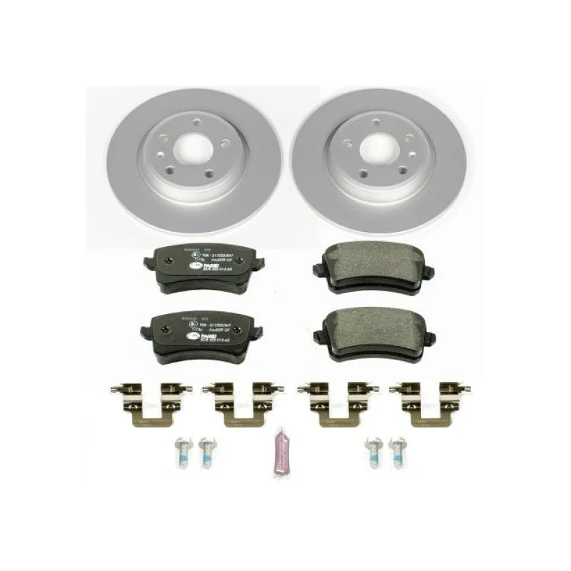 Power Stop 09-16 Audi A4 Rear Euro-Stop Brake Kit - Main Product View