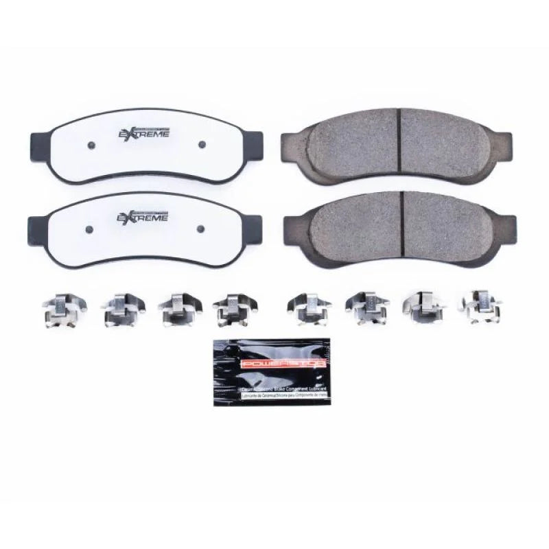 Power Stop 10-12 Ford F-250 Super Duty Rear Z36 Truck & Tow Brake Pads w/Hardware - Main Product View