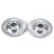 Load image into Gallery viewer, Power Stop 10-13 Audi A3 Front Evolution Drilled &amp; Slotted Rotors - Pair - Main Product View