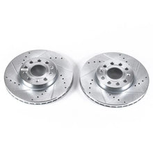 Load image into Gallery viewer, Power Stop 10-13 Audi A3 Front Evolution Drilled &amp; Slotted Rotors - Pair - Main Product View