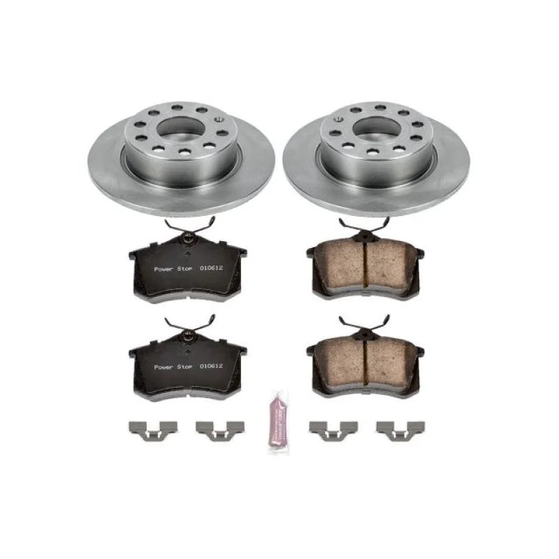 Power Stop 10-13 Audi A3 Rear Autospecialty Brake Kit - Main Product View