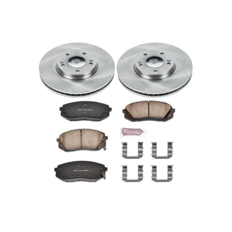 Power Stop 10-15 Hyundai Tucson Front Autospecialty Brake Kit - Main Product View