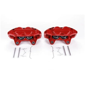Power Stop 10-15 Lexus GX460 Front Red Calipers w/o Brackets - Pair - Main Product View