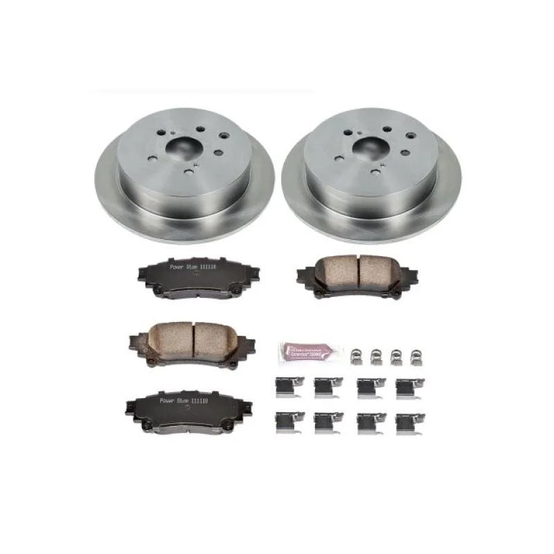 Power Stop 10-15 Lexus RX350 Rear Autospecialty Brake Kit - Main Product View