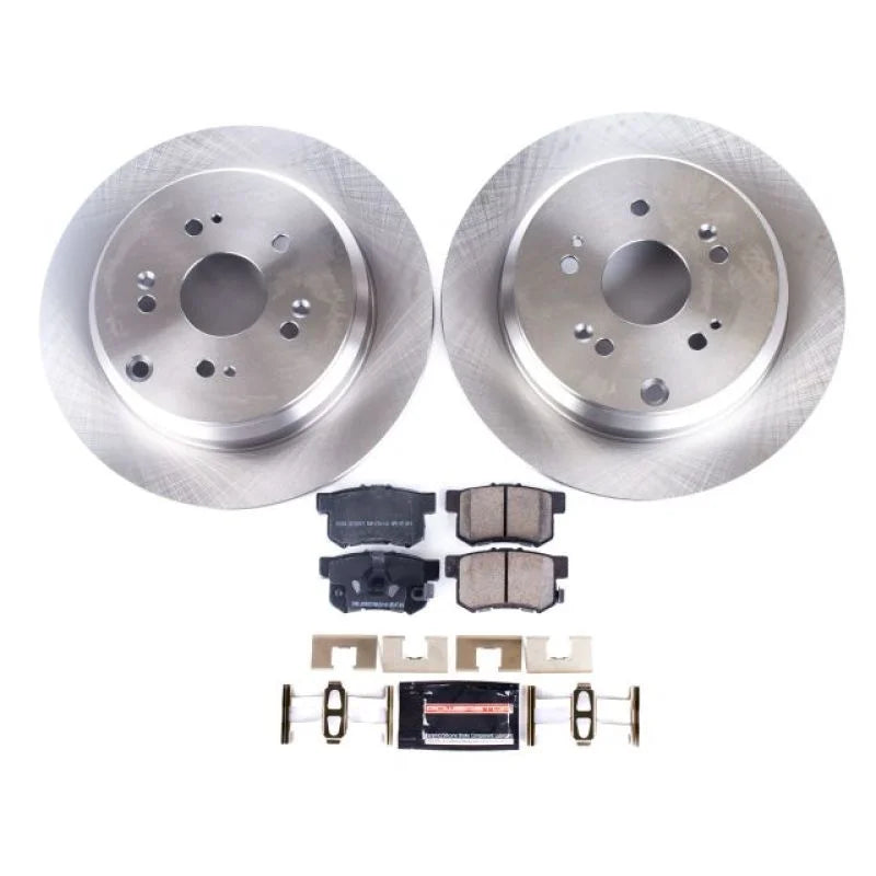 Power Stop 10-18 Acura RDX Rear Autospecialty Brake Kit - Main Product View