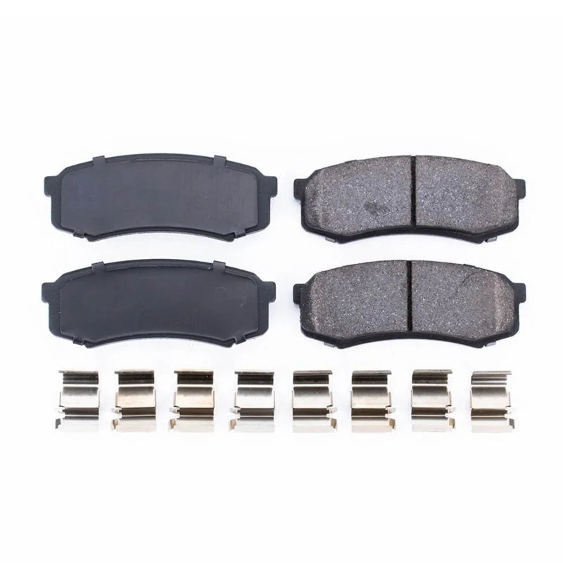 Power Stop 10-19 Lexus GX460 Rear Z17 Evolution Ceramic Brake Pads w/Hardware - Main Product View