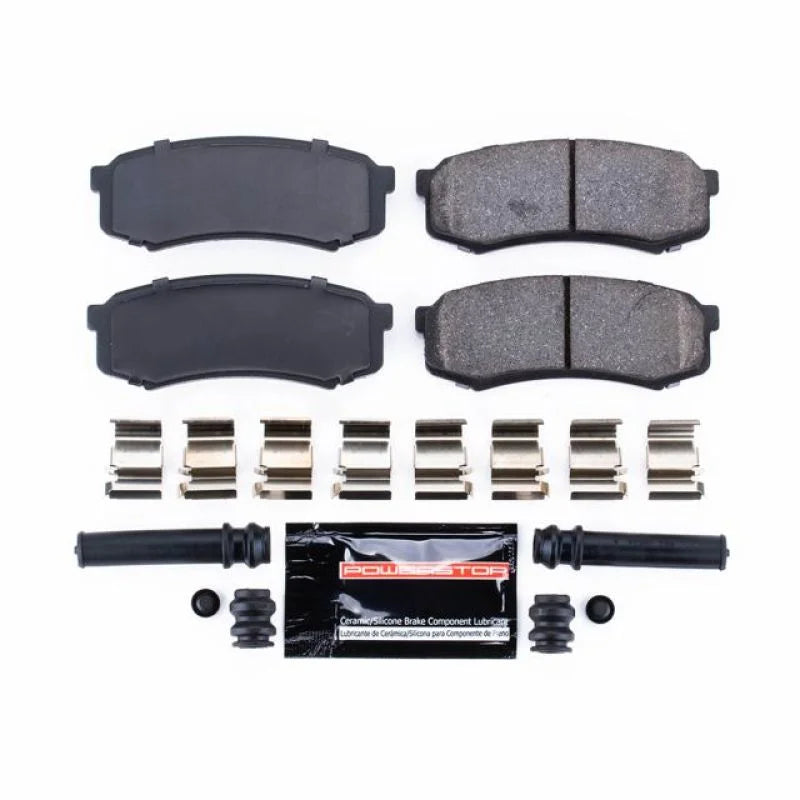 Power Stop 10-19 Lexus GX460 Rear Z23 Evolution Sport Brake Pads w/Hardware - Main Product View