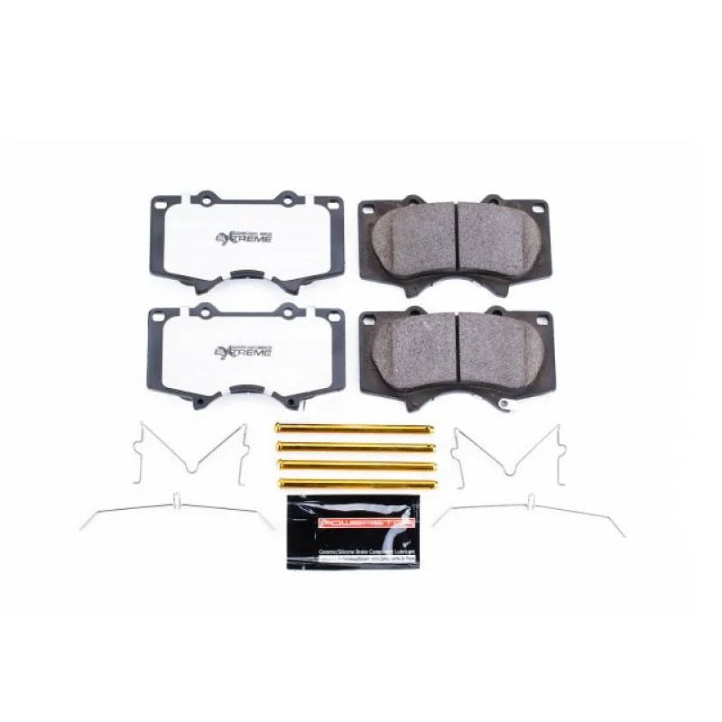 Power Stop 10-19 Toyota 4Runner Front Z36 Truck & Tow Brake Pads w/Hardware - Main Product View