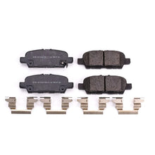 Load image into Gallery viewer, Power Stop 11-12 Infiniti EX35 Rear Z17 Evolution Ceramic Brake Pads w/Hardware - Main Product View
