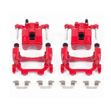 Load image into Gallery viewer, Power Stop 11-12 Infiniti G25 Rear Red Calipers w/Brackets - Pair - Main Product View